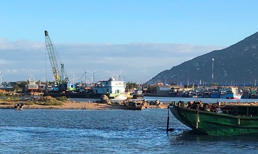 Dự án nạo vét Cảng Ninh Chữ vẫn chưa lựa chọn được nhà thầu. Ảnh: Hữu Long