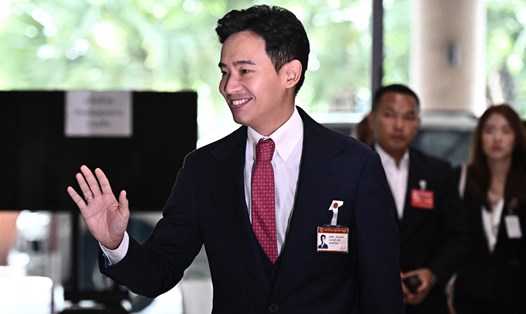 Lãnh đạo đảng Move Forward là ứng cử viên Thủ tướng Thái Lan Pita Limjaroenrat. Ảnh: AFP