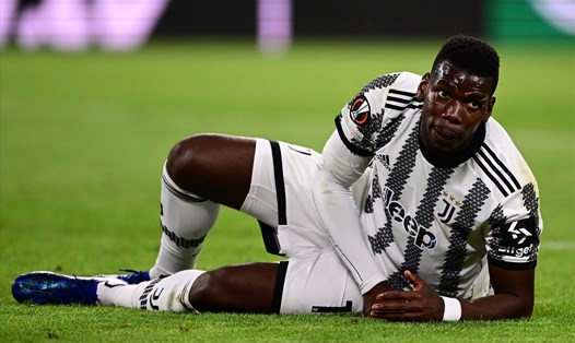 Chấn thương là những gì được nhắc đến nhiều nhất về Pogba trong mùa giải 2022-2023. Ảnh: AFP