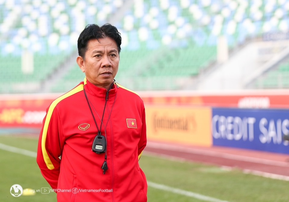Huấn luyện viên Hoàng Anh Tuấn dẫn dắt U23 Việt Nam dự giải U23 Đông Nam Á và ASIAD 19. Ảnh: VFF