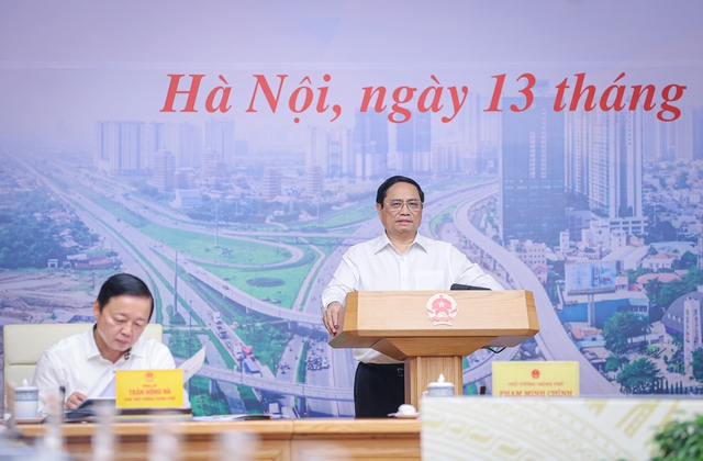 Thủ tướng Phạm Minh Chính kết luận phiên họp. Ảnh: VGP