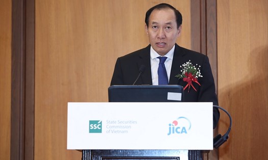 Ông Phạm Hồng Sơn - Phó Chủ tịch Uỷ ban Chứng khoán Nhà nước. Ảnh: JICA 