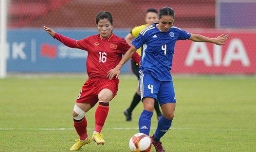 Tuyển nữ Philippines có nhiều cơ hội tại World Cup 2023 hơn tuyển nữ Việt Nam. Ảnh: Nguyễn Đăng