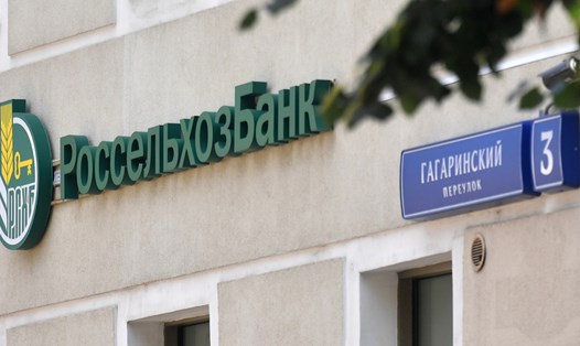 Ngân hàng Nông nghiệp Rosselkhozbank ở Nga. Ảnh: Sputnik