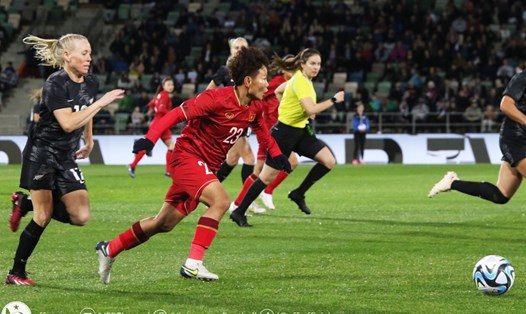 Tuyển nữ Việt Nam rơi vào bảng đấu được nhận diện khó khăn nhất tại World Cup 2023. Ảnh: VFF