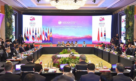 Quang cảnh Hội nghị Bộ trưởng Ngoại giao ASEAN+3. Ảnh: Bộ Ngoại giao