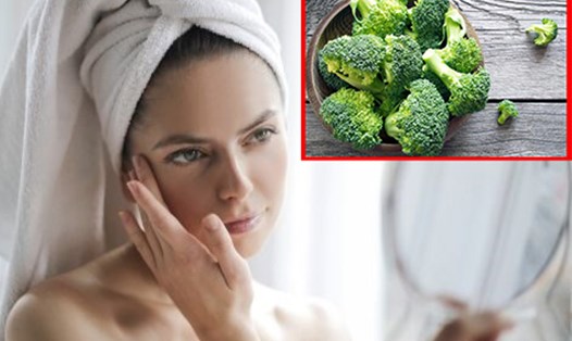 Bông cải xanh rất giàu chất chống oxy hóa, giúp làn da của bạn khỏe mạnh. Đồ họa: Quỳnh Trang
