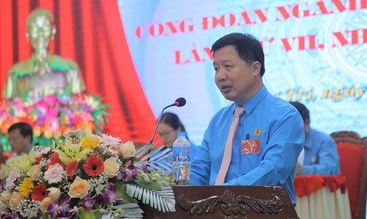Ông Nguyễn Minh Đức được bầu làm Chủ tịch Công đoàn ngành Xây dựng tỉnh Quảng Trị. Ảnh: Hưng Thơ