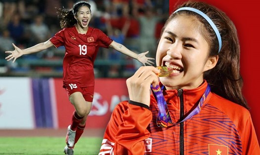Thanh Nhã là cầu thủ trẻ tài năng của bóng đá nữ Việt Nam. Ảnh: Thanh Vũ