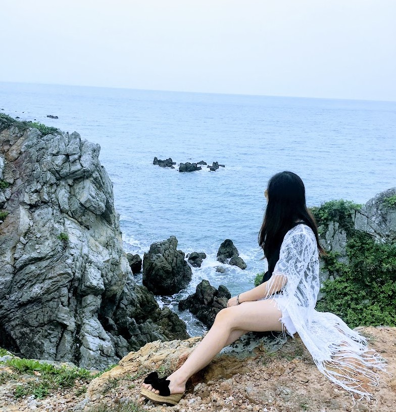 Khung cảnh ở eo gió tuyệt đẹp.