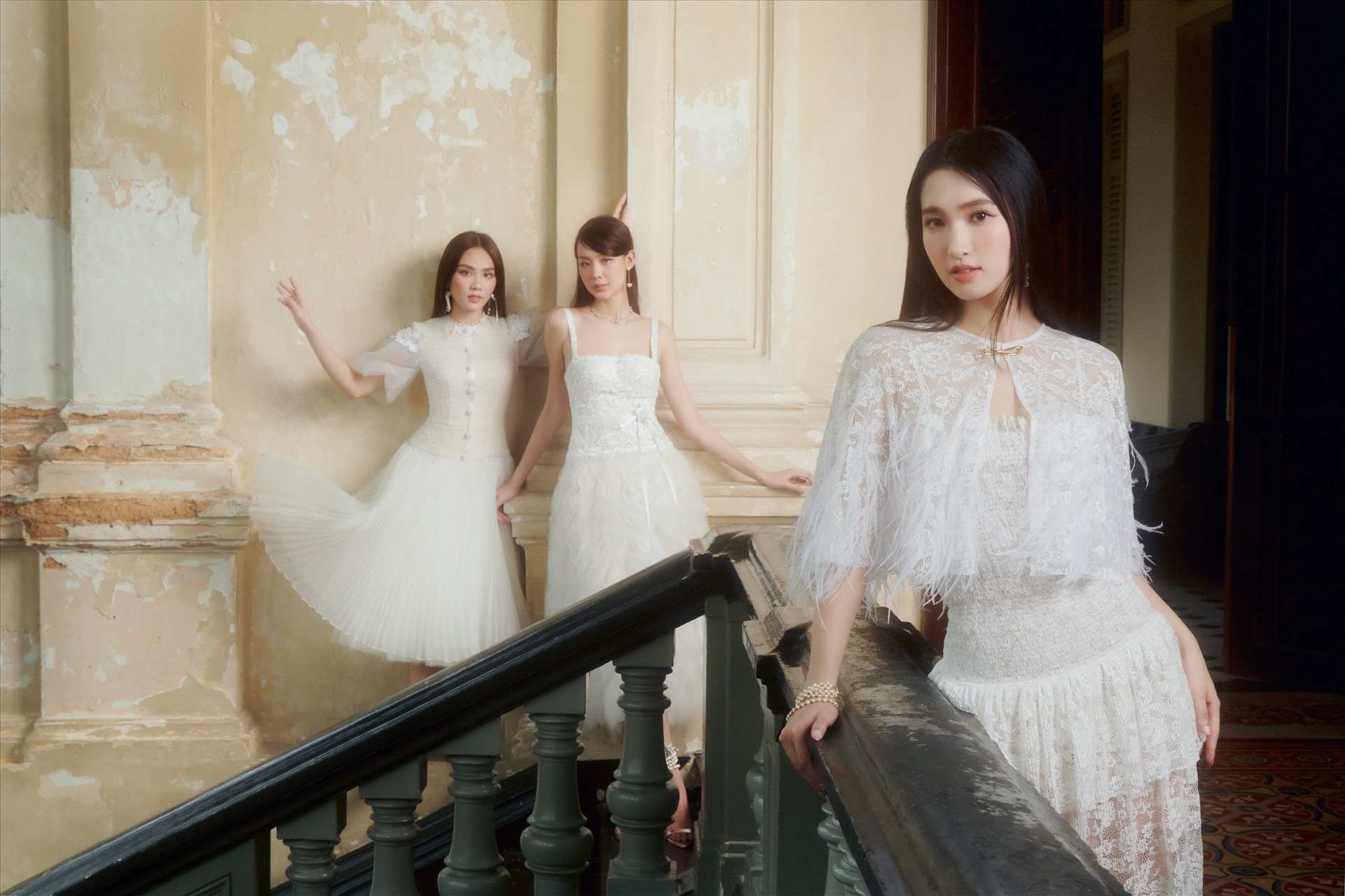 Hoa hậu Mai Phương, Á hậu Bảo Ngọc và  Á hậu Phương Nhi. Ảnh: Nhân vật cung cấp