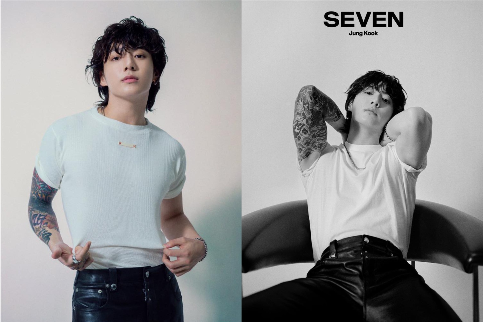 Jungkook trưởng thành và táo bạo trong “Seven“. Ảnh: BigHit Music