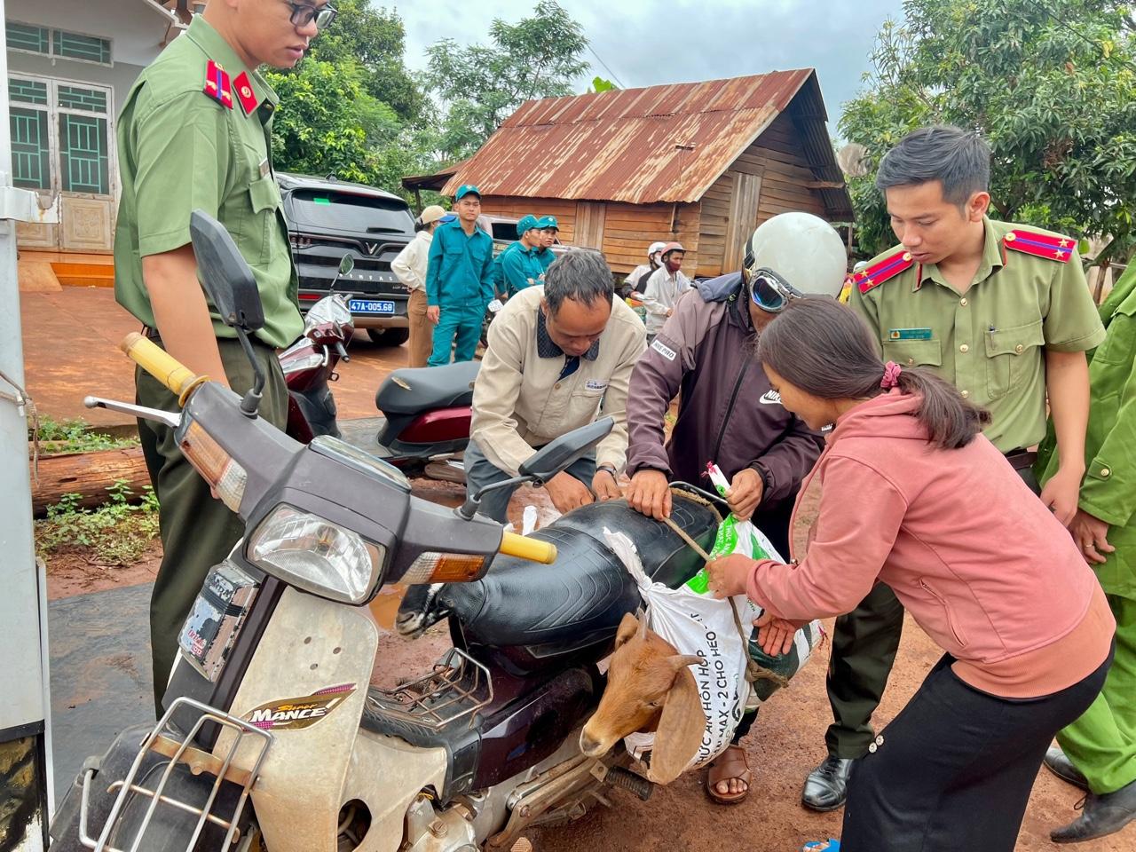 Những có dê giống mang ý nghĩa rất lớn đối với những người đã trót mang lầm lỗi. Ảnh:  Công an cung cấp