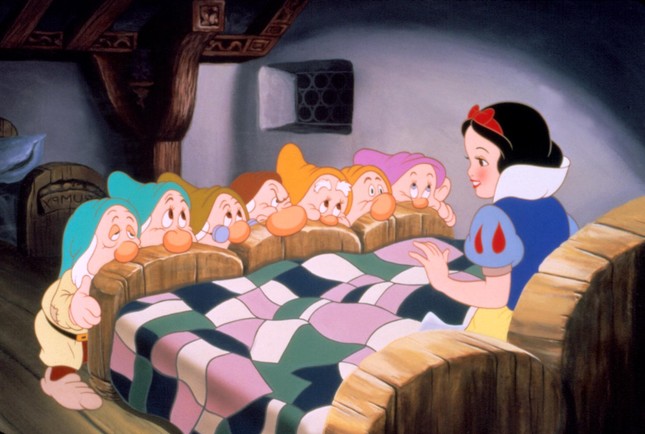 Tạo hình 7 chú lùn trong phim “Bạch Tuyết và 7 chú lùn” năm 1937. Ảnh: Disney