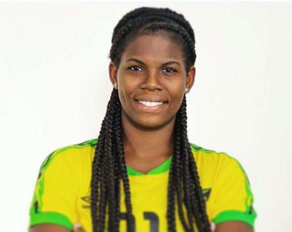 Tuyển nữ Jamaica sẽ trông cậy rất nhiều vào đội trưởng Khadija Shaw tại World Cup 2023. Ảnh: Jamaica Observe