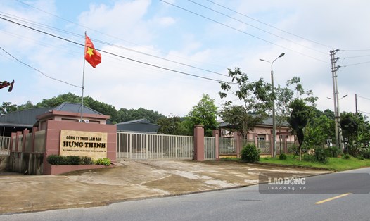 Những vi phạm của Công ty Hưng Thịnh (xã Tức Tranh, Phú Lương, Thái Nguyên) đã được lập biên bản vi phạm hành chính chờ ra quyết định xử phạt.