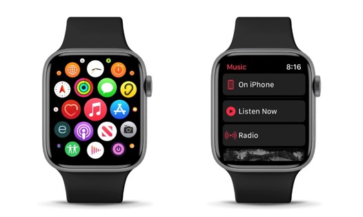 Người dùng Apple Watch có thể tải nhạc trực tiếp vào đồng hồ để không phải mang theo iPhone khi tập thể dục. Ảnh: Apple Insider