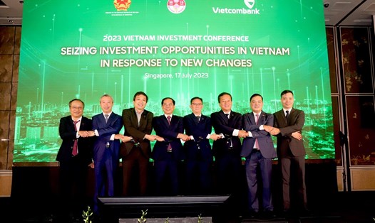 Các đại biểu dự Hội thảo Đầu tư Việt Nam năm 2023. Ảnh: BNG