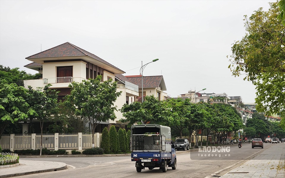 Nhà và đất tại trung tâm thành phố của cựu Bí thư Tỉnh ủy Lào Cai Nguyễn Văn Vịnh. Ảnh: Bảo Nguyên