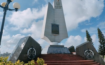 Di tích Quốc gia Bến K15. Ảnh: Mai Dung