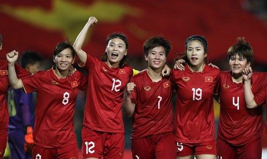 Tuyển nữ Việt Nam giành huy chương vàng tại SEA Games 31 và SEA Games 32. Ảnh: Thanh Vũ
