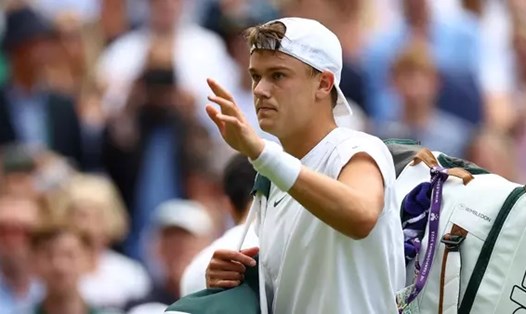 Holger Rune là tay vợt có thứ hạng cao thứ hai tại giải quần vợt Hopman Cup 2023, sau Carlos Alcaraz. Ảnh: Wimbledon