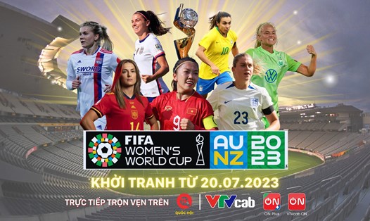 VTVcab phát sóng 64 trận đấu tại World Cup nữ 2023. Ảnh: VTVcab