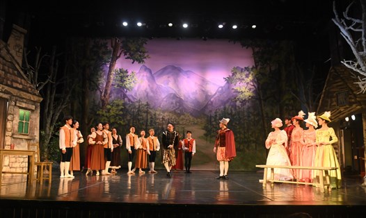 Vở "Giselle" được Nhà hát Nhạc Vũ Kịch Việt Nam giới thiệu đến công chúng Thủ đô. Ảnh: BTC