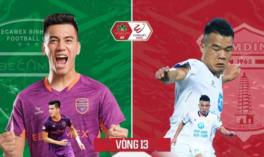 Câu lạc bộ Bình Dương tiếp đón Nam Định tại vòng 13 V.League 2023. Ảnh: FPT Play