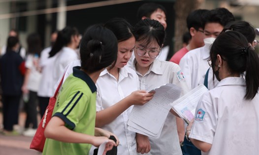 Hà Nội đã công bố điểm chuẩn lớp 10 năm 2023. Ảnh: Hải Nguyễn