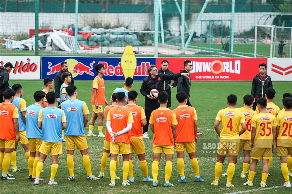 Đội tuyển Việt Nam hướng tới mục tiêu giành vé tham dự vòng chung kết World Cup 2026. Ảnh: Minh Quân