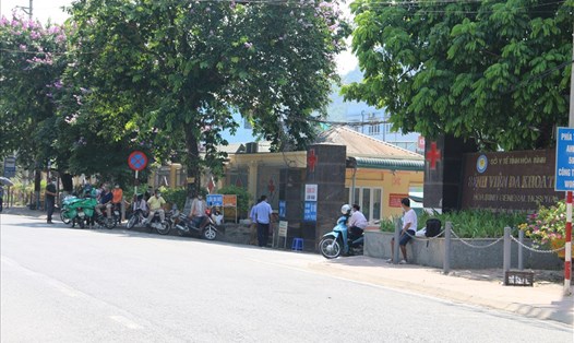 Bệnh viện Đa khoa tỉnh Hòa Bình. Ảnh: Minh Nguyễn