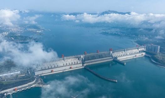 Đập Tam Hiệp ở Nghi Xương, tỉnh Hồ Bắc, miền trung Trung Quốc, ngày 6.4.2023. Ảnh: Xinhua