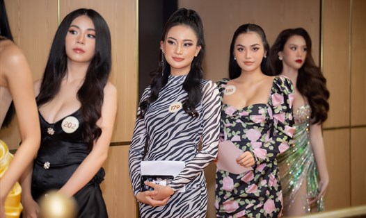 Vòng Sơ khảo Miss Grand Vietnam 2023 chào đón những nhan sắc ấn tượng. Ảnh: Ban tổ chức