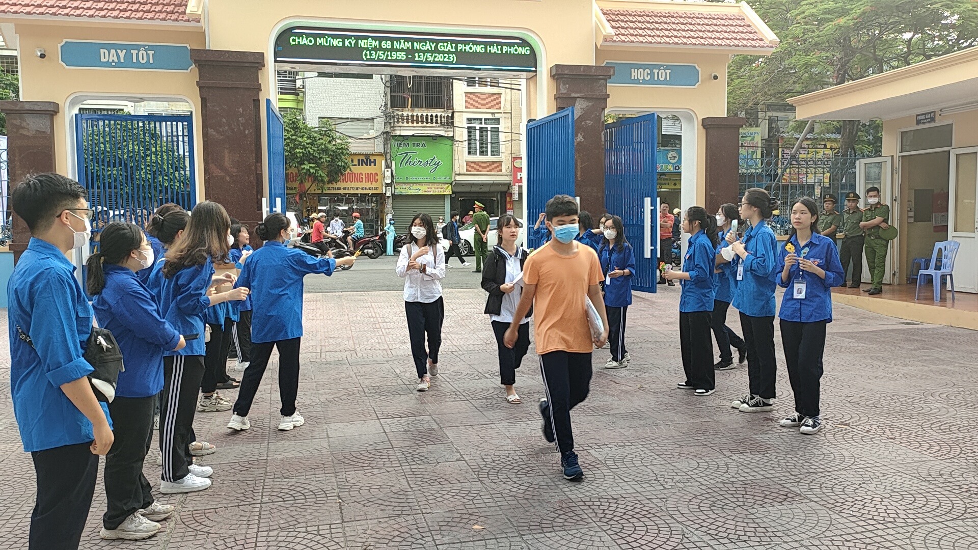 Hải Phòng công bố điểm chuẩn vào lớp 10 THPT. Ảnh: Mai Dung