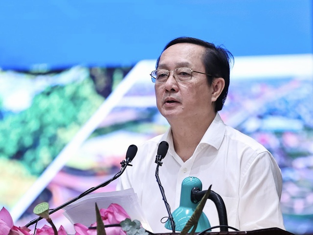 Bộ trưởng Bộ Khoa học và Công nghệ Huỳnh Thành Đạt. Ảnh: VGP