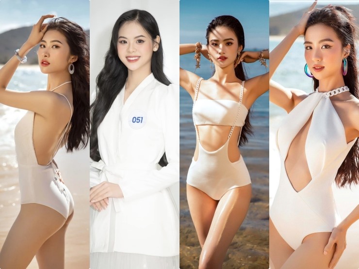 4 người đẹp vào thẳng chung kết Miss World Vietnam 2023. Ảnh: SV.