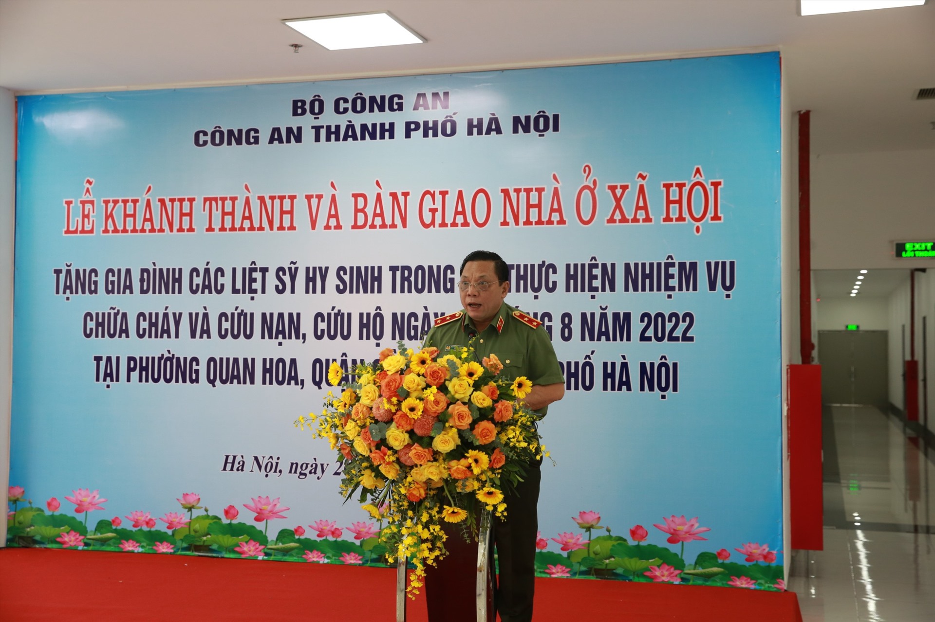 Trung tướng Nguyễn Hải Trung - Bí thư Đảng uỷ, Giám đốc Công an TP Hà Nội. Ảnh: Công an TP Hà Nội
