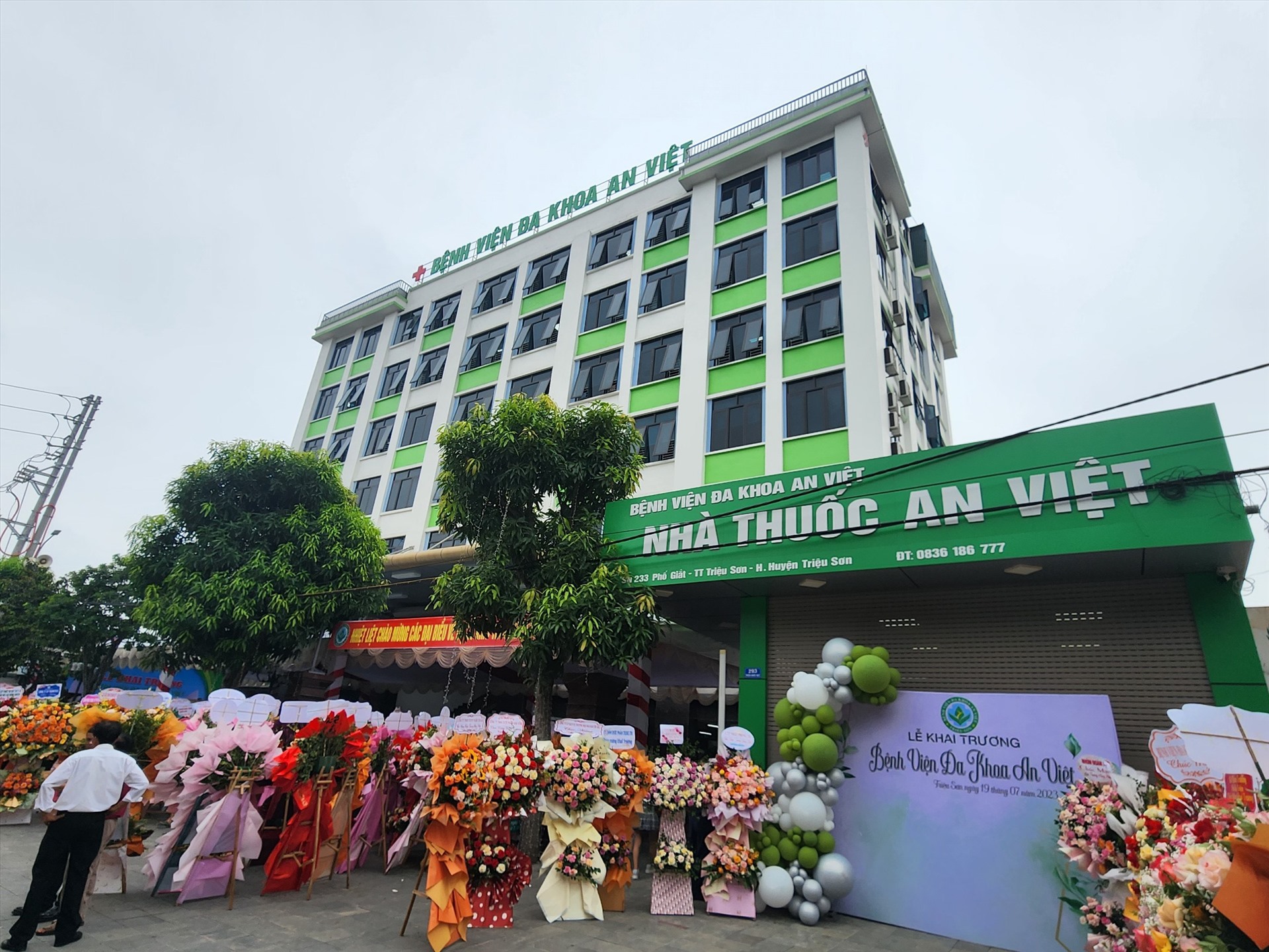 Bệnh viện Đa khoa An Việt trên địa bàn huyện Triệu Sơn. Ảnh: T.L