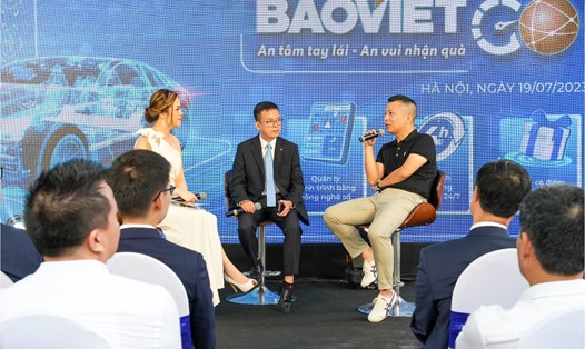 Bảo hiểm Bảo Việt ra mắt bảo hiểm ôtô công nghệ số lần đầu tiên tại Việt Nam. Ảnh: Bảo Việt cung cấp.