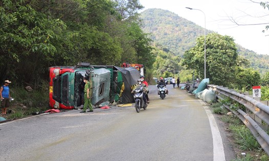 Các ngành chức năng tỉnh Lâm Đồng đang tập trung kiểm tra các điểm đen tai nạn giao thông và các bất cập về hạ tầng giao thông ở trên địa bàn. Ảnh: Khánh Phúc