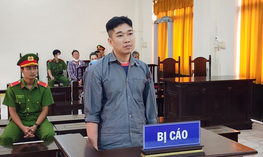 Bị cáo Hồ Văn Quy tại phiên tòa. Ảnh: Nguyên Anh