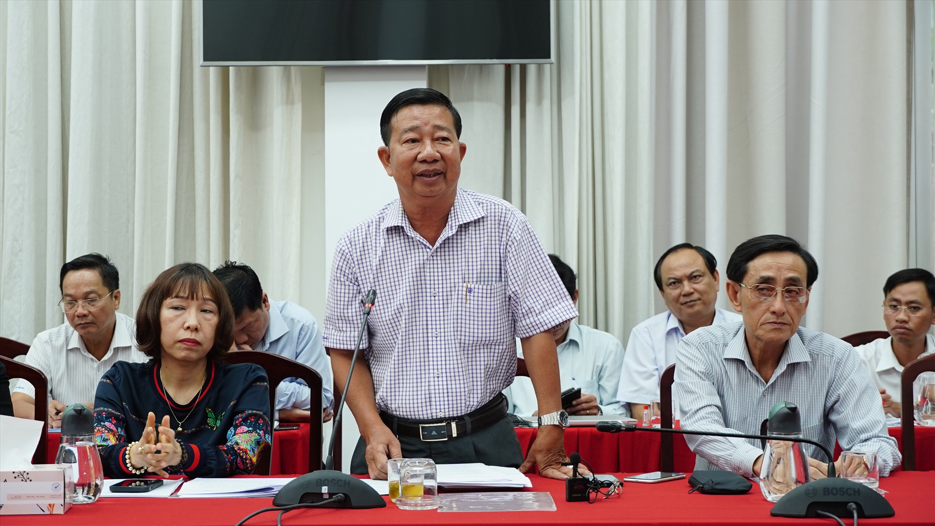 Ông Bùi Thái Thượng - Giám đốc Ban Quản lý dự án ODA TP Cần Thơ. Ảnh: Tạ Quang