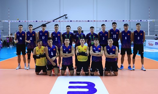 Bóng chuyền nam Việt Nam thua Thái Lan ở trận ra quân SEA V.League 2023. Ảnh: ASEAN Volley Gossips
