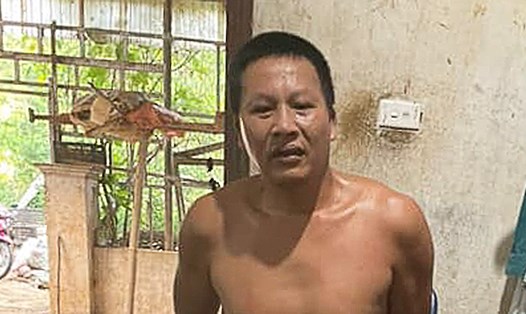 Đối tượng buôn bán ma túy Hà Văn Liễm khi bị bắt. Ảnh: Công an Lai Châu