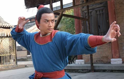 Tiến Lộc đảm nhận vai Lý Công Uẩn trong bộ phim đề tài lịch sử “Đường tới thành Thăng Long“. Ảnh: Nhà sản xuất