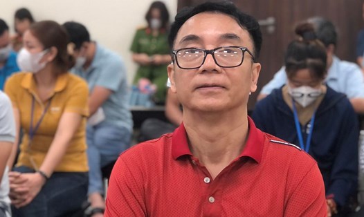 Cựu Cục phó Quản lý thị trường Hà Nội - bị cáo Trần Hùng. Ảnh: Quang Huy