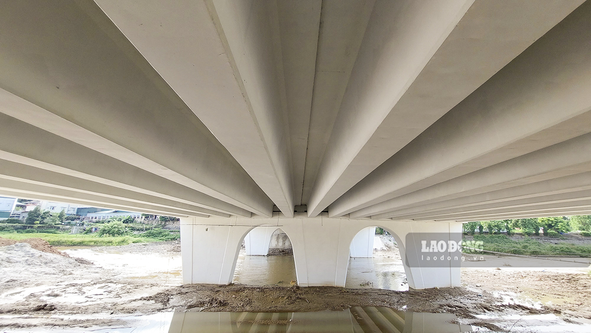 Theo phương án thiết kế, cầu Thanh Bình dài 93m, chiều rộng cho xe chạy 20m và chiều rộng cho người đi bộ là 10m, dải phân cách giữa rộng 2m; kết cấu dầm super-T dự ứng lực.