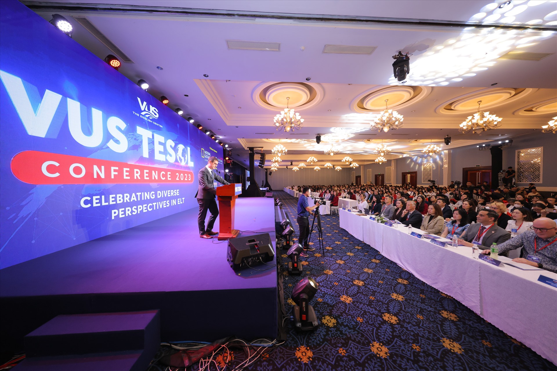 Toàn cảnh hội nghị VUS TESOL 2023. Ảnh: VUS cung cấp