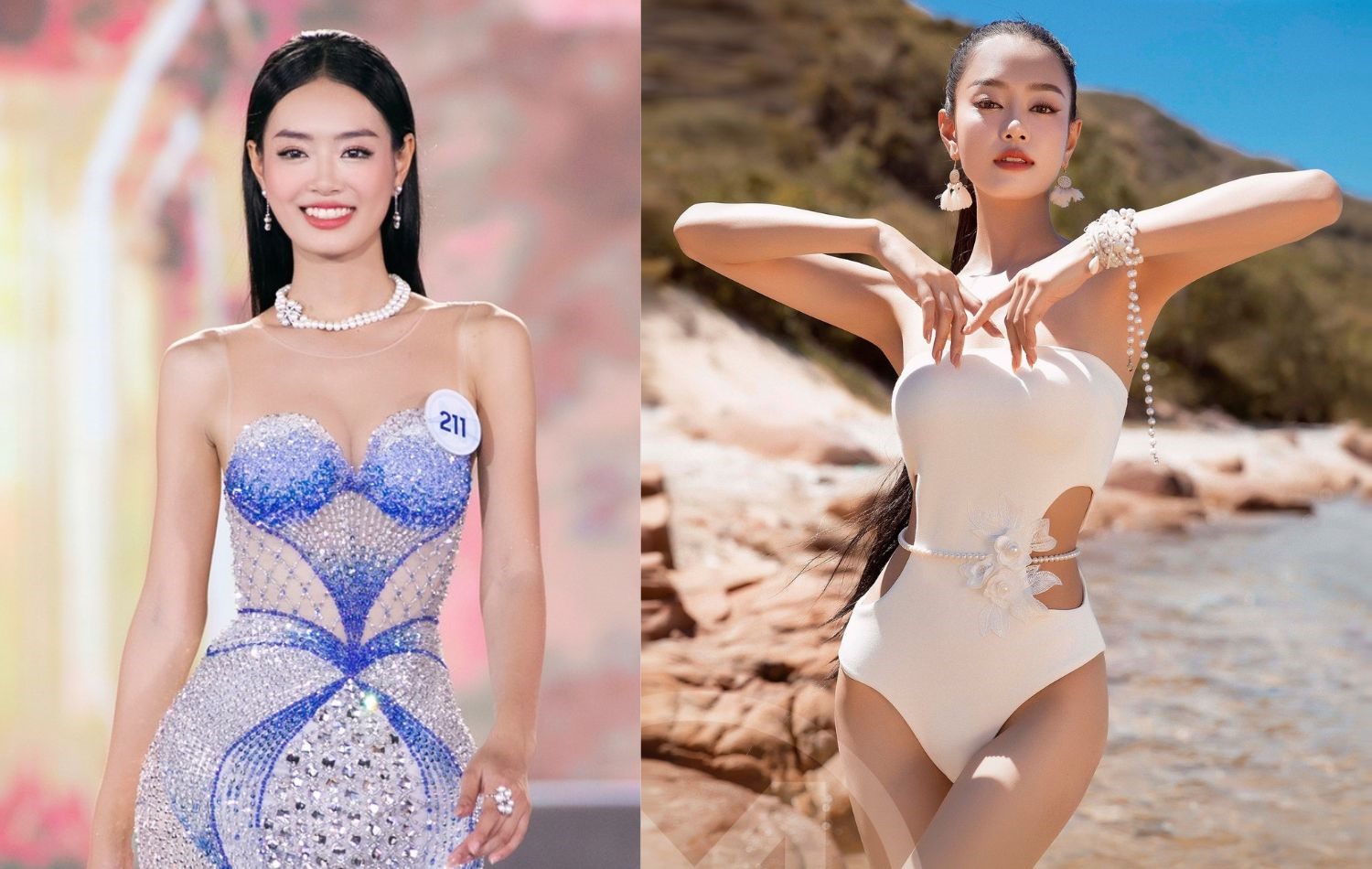 Nhan sắc gây tiếc nuối của Bùi Khánh Linh. Ảnh: MWVN